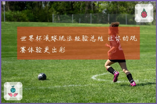 世界杯滚球玩法经验总结 让你的观赛体验更出彩